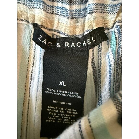 Zac & Rachel women’s size x-large striped pants - Picture 4 of 7